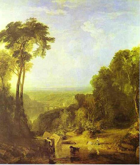 Joseph Mallord William Turner Crossing the Brook by J. M. W. Turner